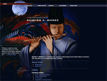 Tablet Screenshot of kumiko-art.com